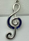 Music Note with the blues