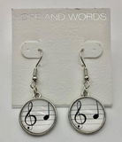 Music Notes earrings