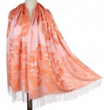 Pashmina Peony Orange