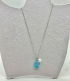 Sea glass necklace